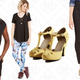 Read it and Steep Romper, $50 | Fresh Take Leggings, $25 | The Zest Is History Heel, $45 | Karaoke Songstress Jeans, $60